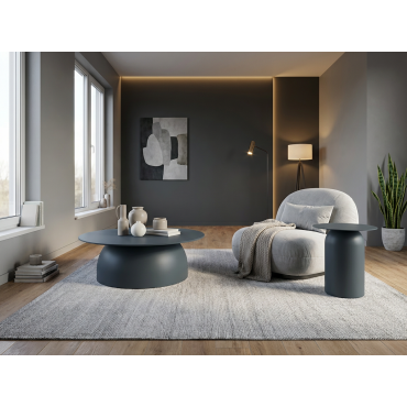 Kastra & Polaris Antrasit Gri Sehpa Seti