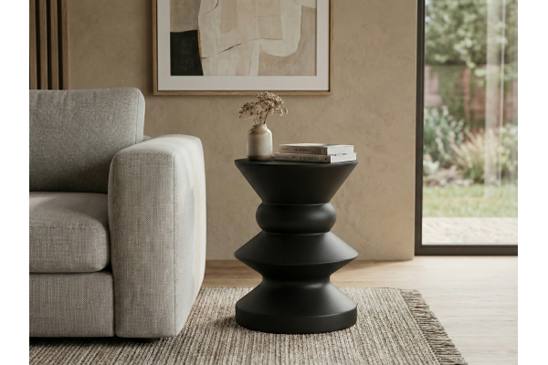 Askella Siyah Yan Sehpa