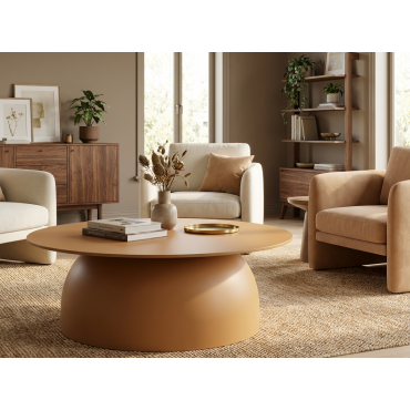 Kastra Altın Beji Orta Sehpa