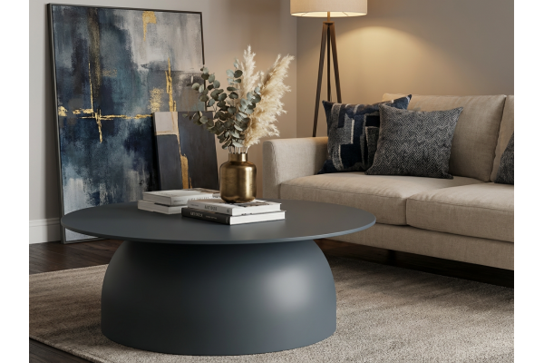 Kastra Antrasit Gri Orta Sehpa