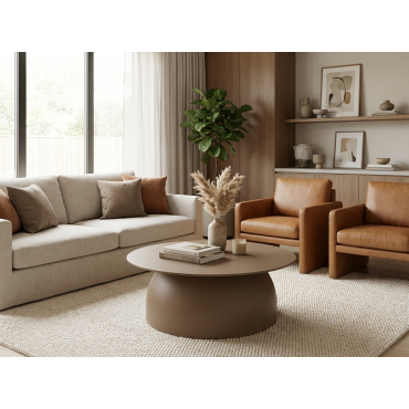 Kastra Vizon Gri Orta Sehpa